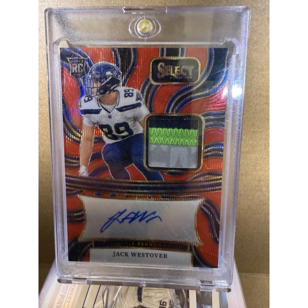2024 Panini Select Football Jake Westover Signature Materials RC🔥